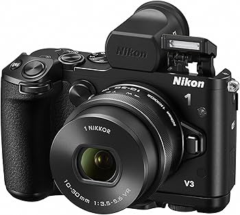 Amazon | Nikon ミラーレス一眼Nikon 1 V3 プレミアムキット ブラック