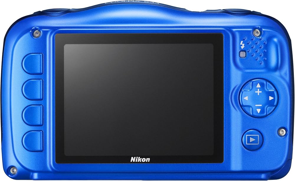 Amazon | Nikon デジタルカメラ S33 防水 1317万画素 S33 ブルー S33BL