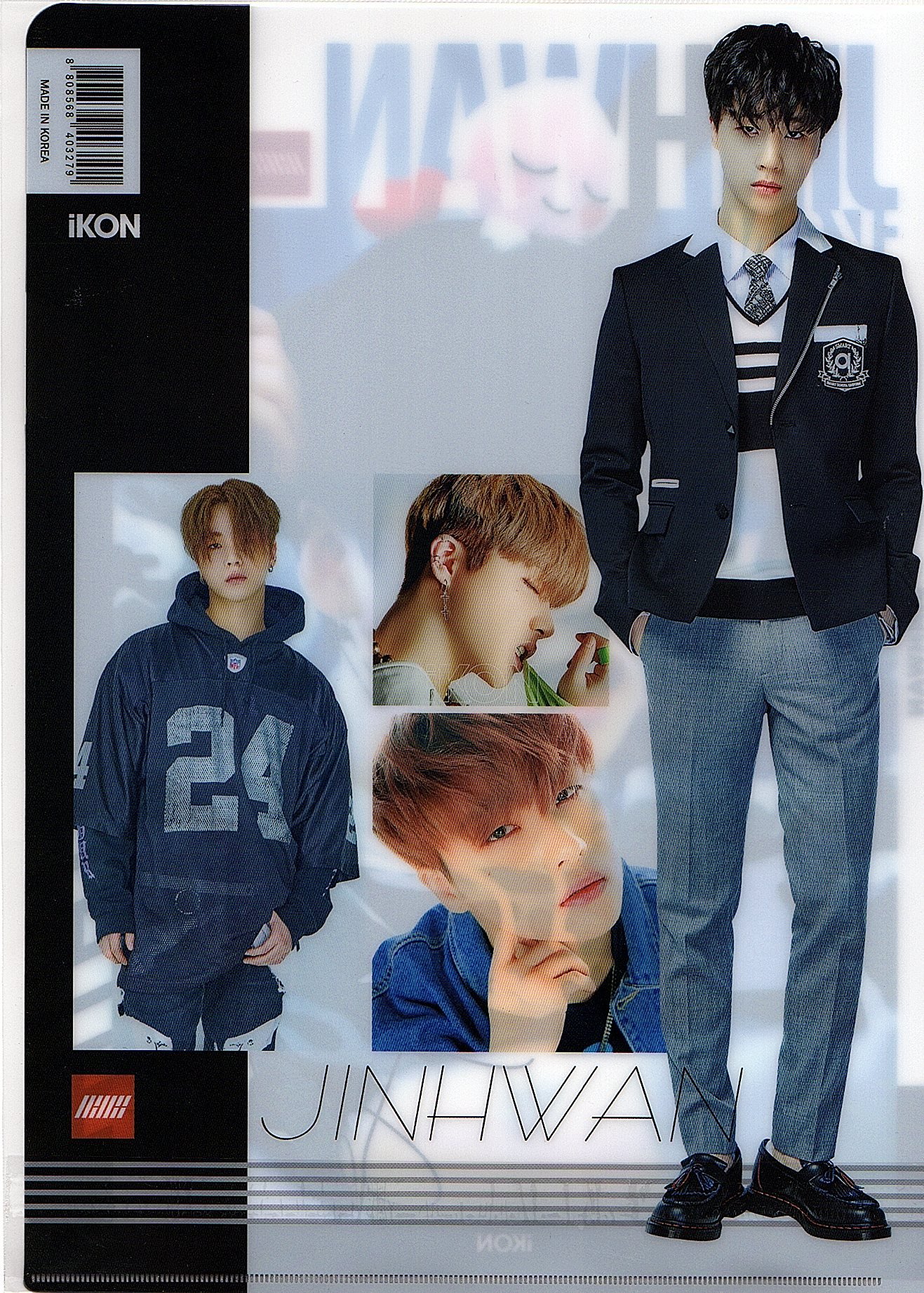 Amazon.co.jp: 韓国 K-POP ☆iKON アイコン ジナン☆ クリアファイル
