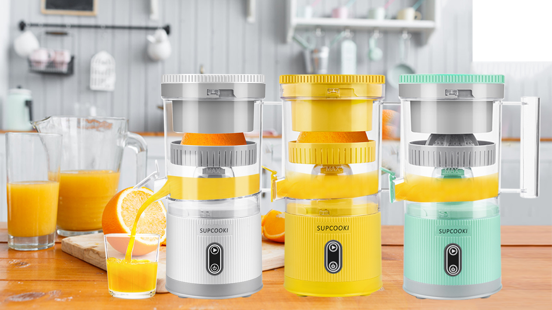 Amazon.com: Electric Citrus Juicer, Rechargeable Juicer Machine