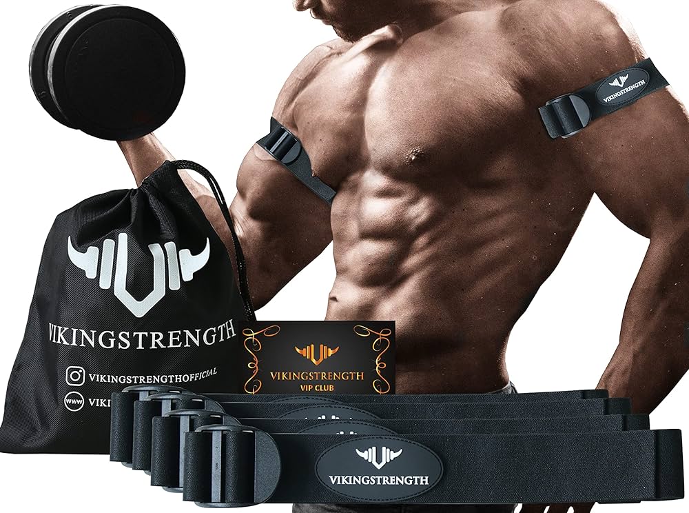 Amazon.co.jp: Vikingstrength 加圧トレーニング 加圧バンド