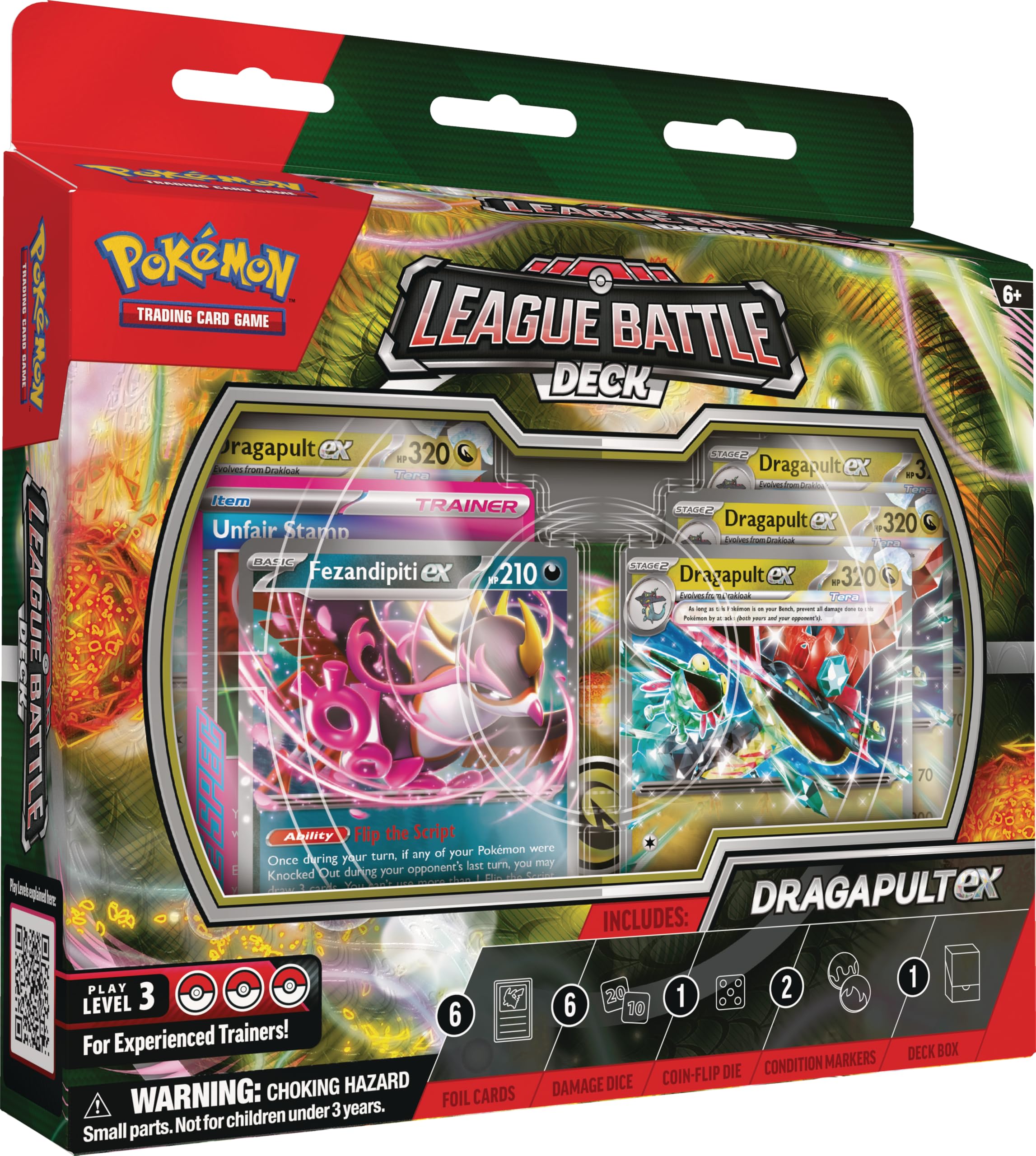 Amazon.com: Pokemon TCG: Dragapult ex League Battle Deck : Toys