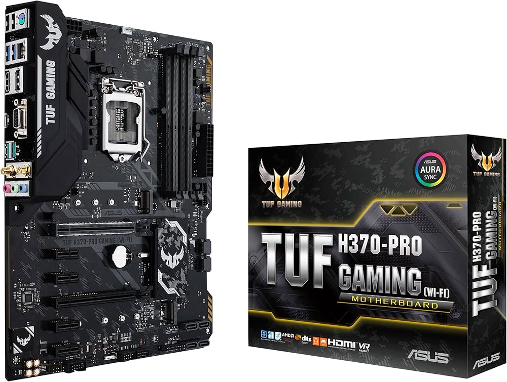 Amazon | ASUSTek Intel H370 搭載 マザーボード LGA1151対応 TUF H370