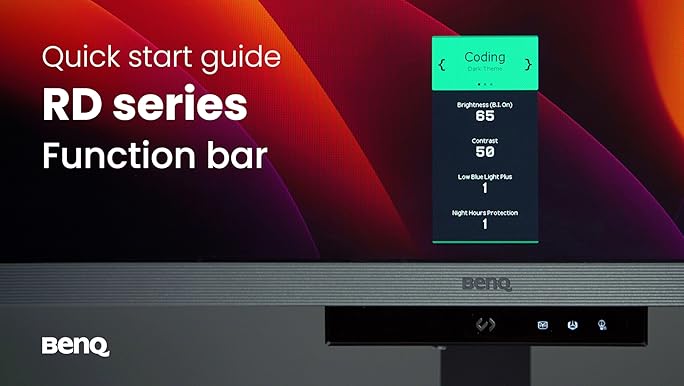 Amazon.com: BenQ RD240Q 24.1” WQXGA Programming Monitor, 90W USB