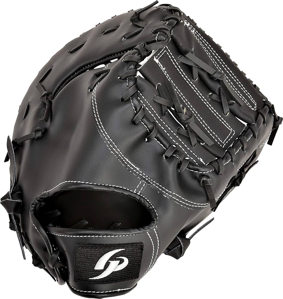 Amazon | GP (ジーピー) 野球 ファーストミット 1塁手用 右投げ 黒
