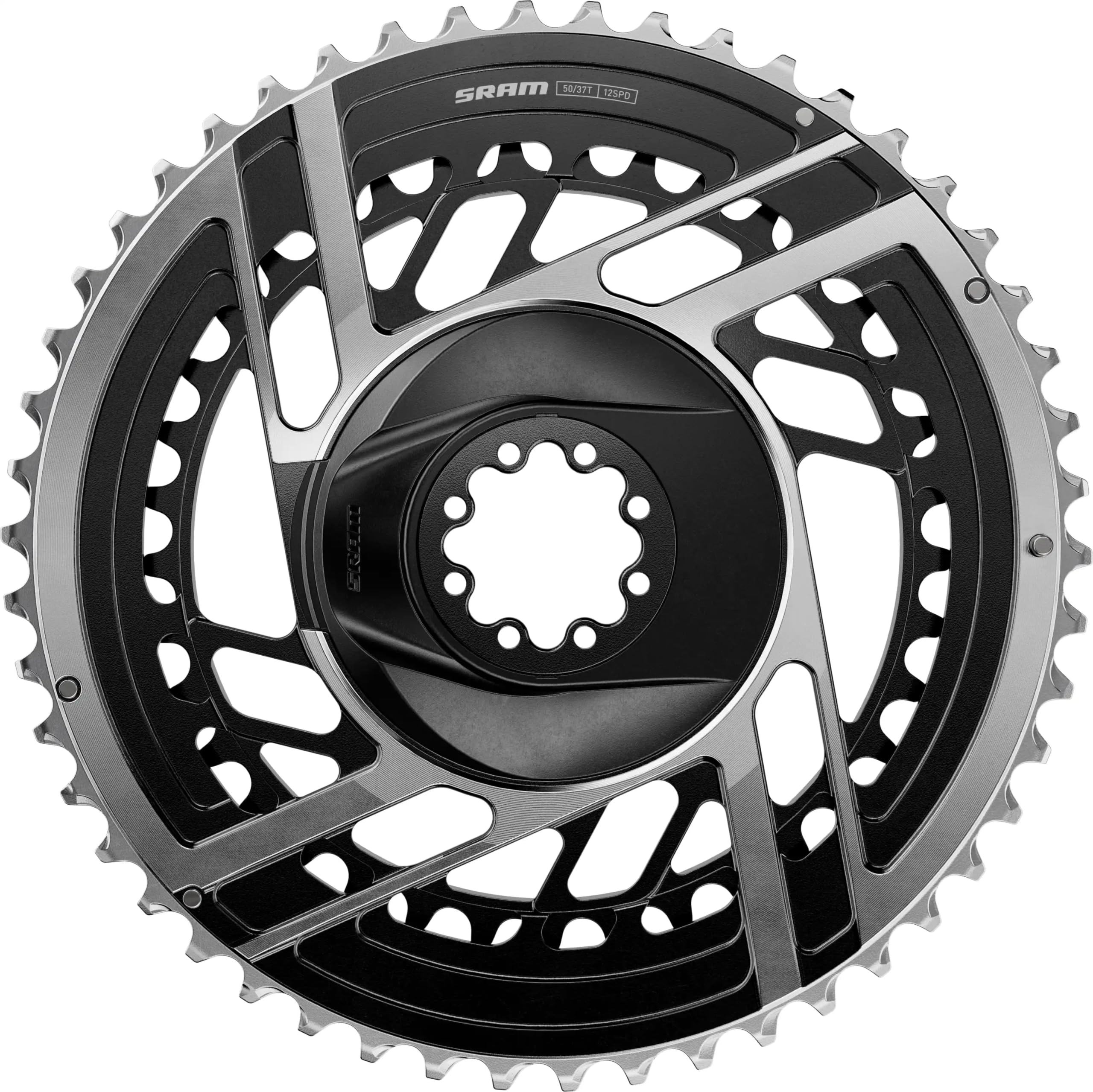 Amazon.com : SRAM RED AXS 2x Power Meter Chainring Kit - 50/37t