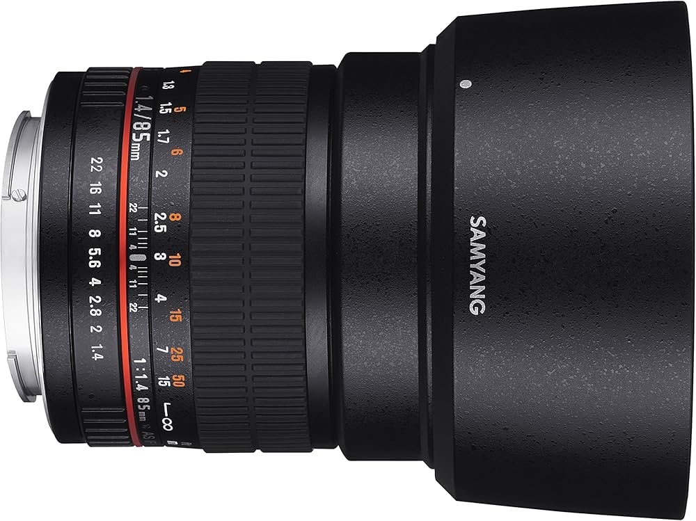 Amazon | SAMYANG 単焦点 レンズ 85mm F1.4 ソニー αA用 フルサイズ