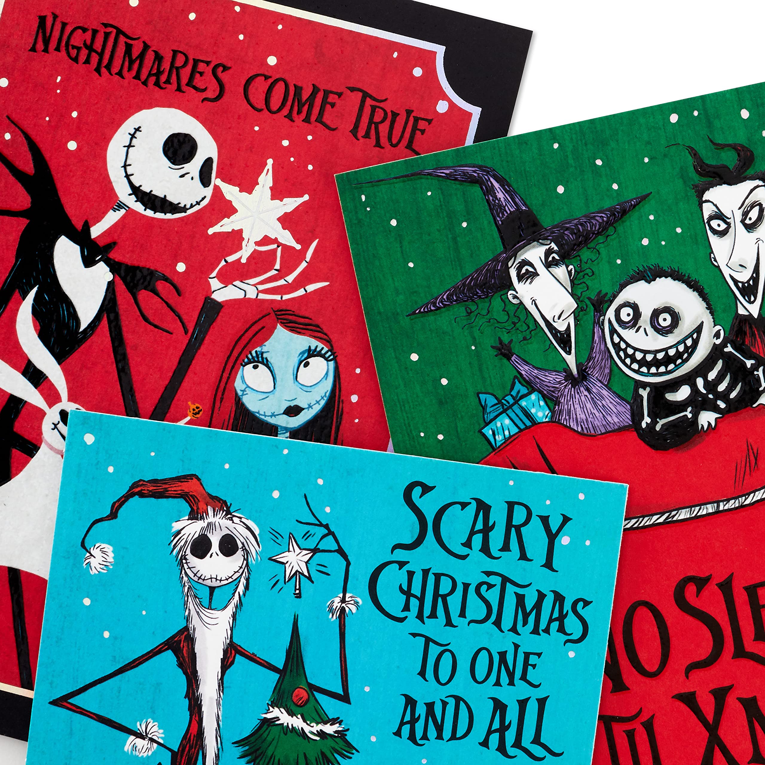 Amazon | Hallmark クリスマスカード3枚セット (ナイトメアー