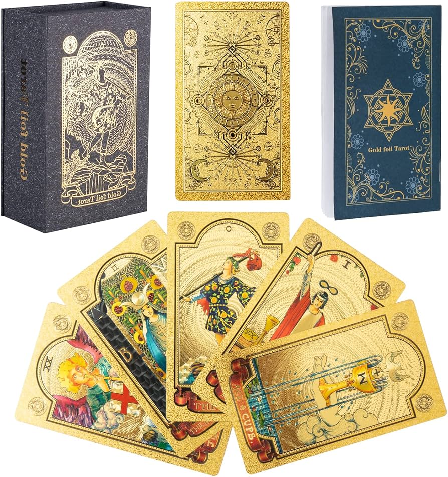 Amazon.co.jp: SIOKUY タロットカードデッキ 高級タロットカードデッキ