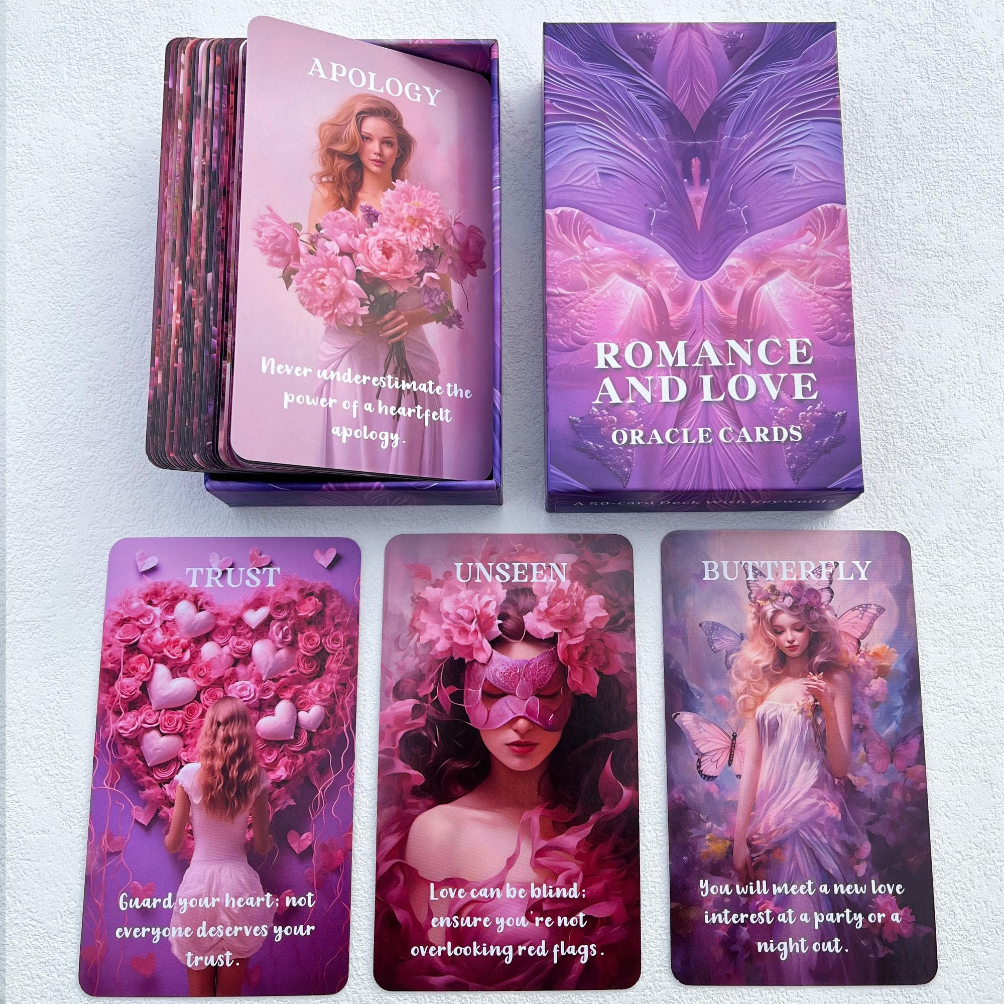 Amazon.co.jp: EMPATHSOUL Love Oracle Cards、Life Relationship