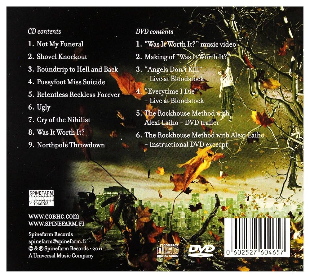 Children Of Bodom - Relentless, Reckless Forever[CD/DVD Combo