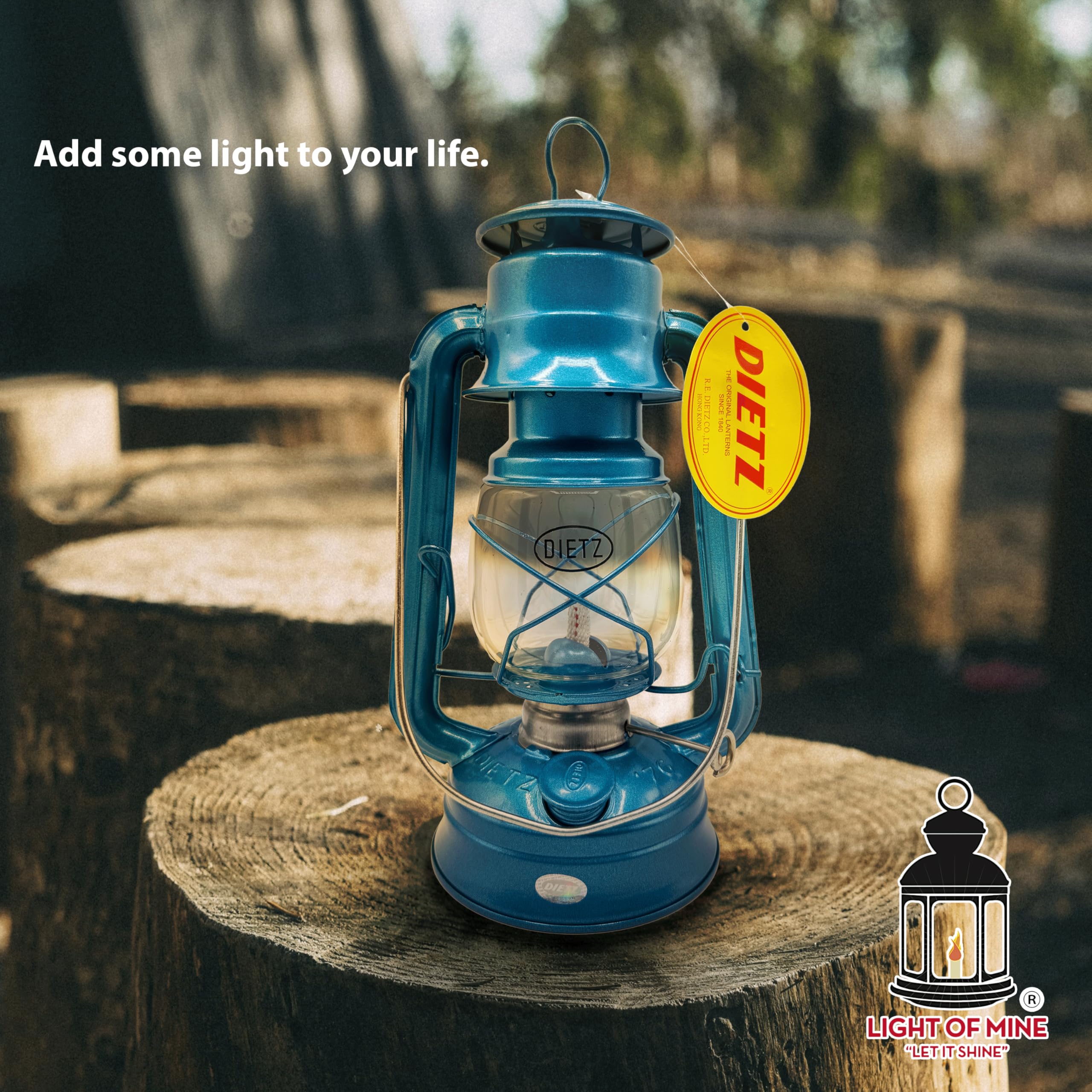 Amazon.com: Light of Mine - Dietz #76 Original Blue Oil Lantern