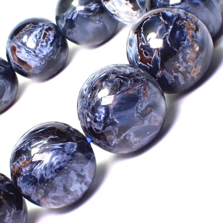 Amazon.co.jp: 高級天然石 ブルーピーターサイト のパワーストーン