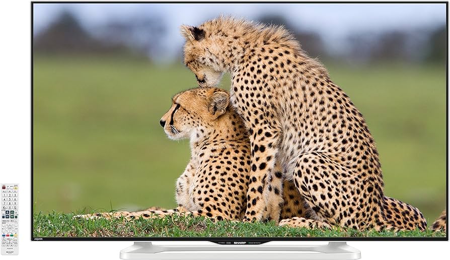Amazon | シャープ 50V型 フルハイビジョン 液晶テレビ ホワイト AQUOS