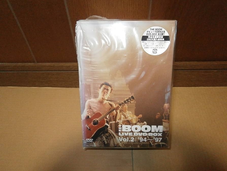 Amazon.co.jp: LIVE DVD BOX Vol.2 '94~'97 : THE BOOM, THE BOOM: DVD