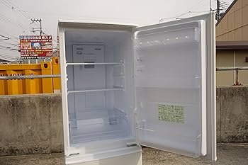 Amazon | SHARPシャープ 167L 2ドアノンフロン冷蔵庫 SJ-C17Y-W