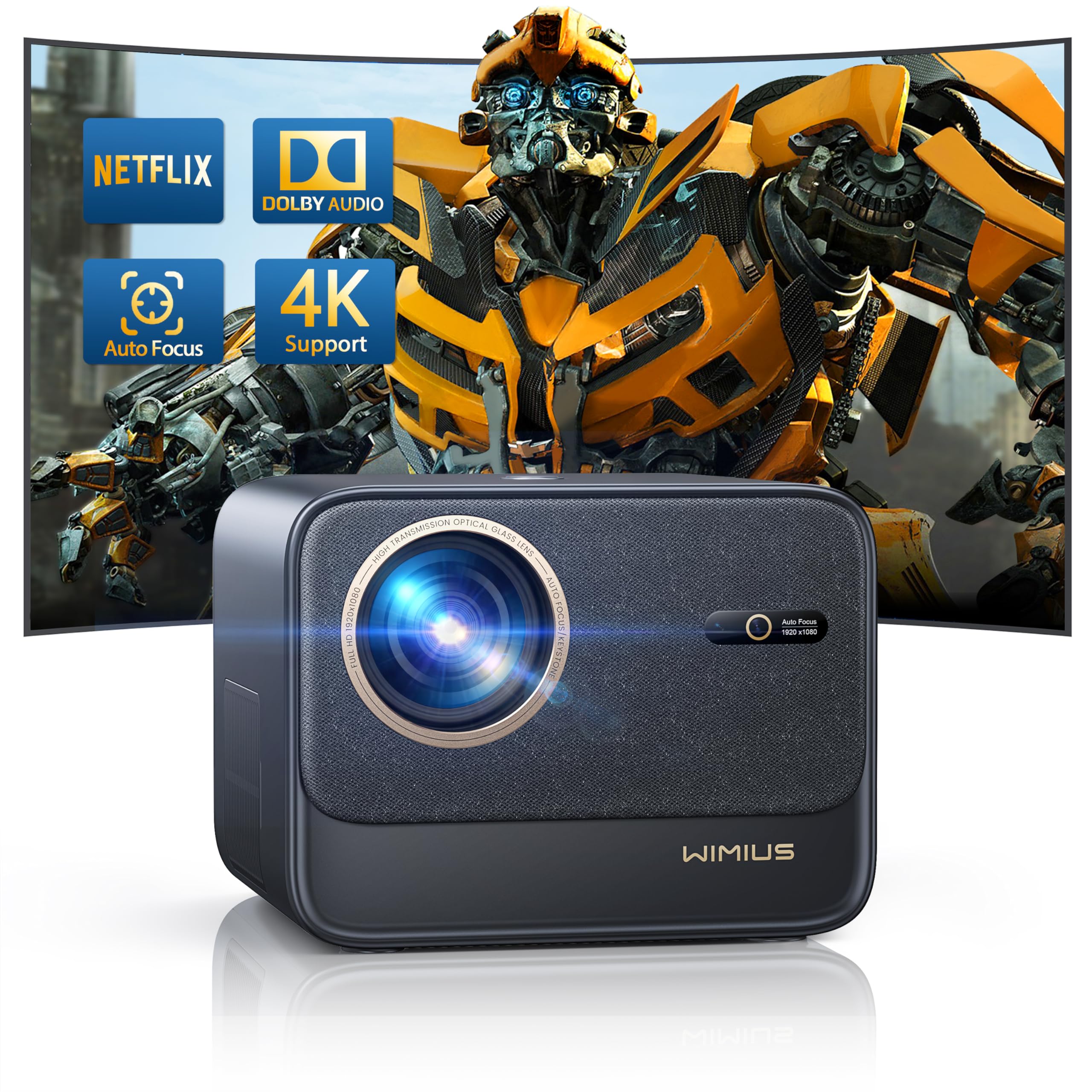 Amazon.co.jp: 【進級プロ版・Netflix公式・完全密閉防塵】WiMiUS