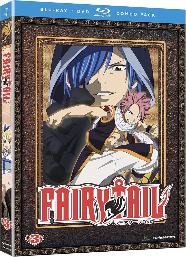 Amazon.com: Fairy Tail: Part 3 (Blu-ray/DVD Combo) : Cherami Leigh