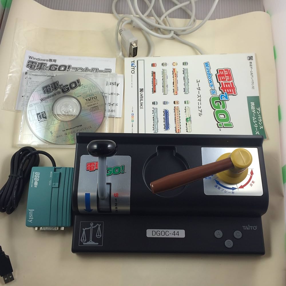 Amazon.co.jp: 電車でGO！コントローラ WINDOWS専用 ゲームポート接続