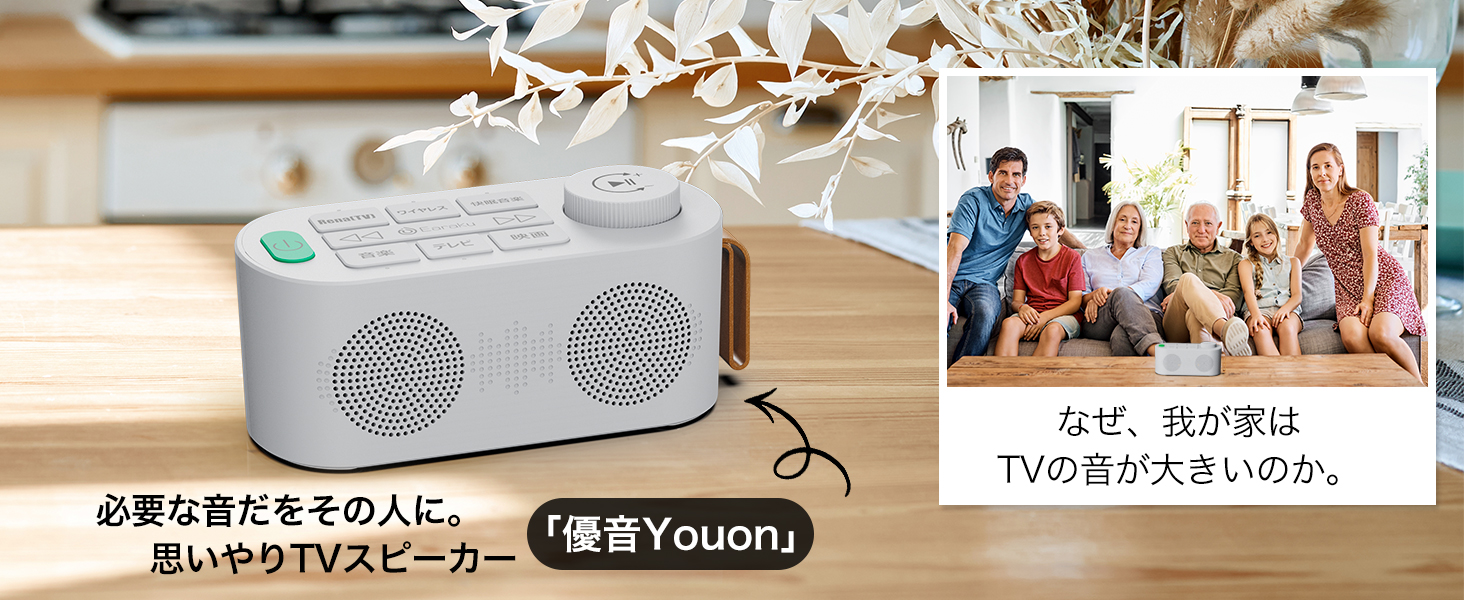 Amazon.co.jp: 手元スピーカー テレビ用 【2025 ゼロ遅延版 3in1 お