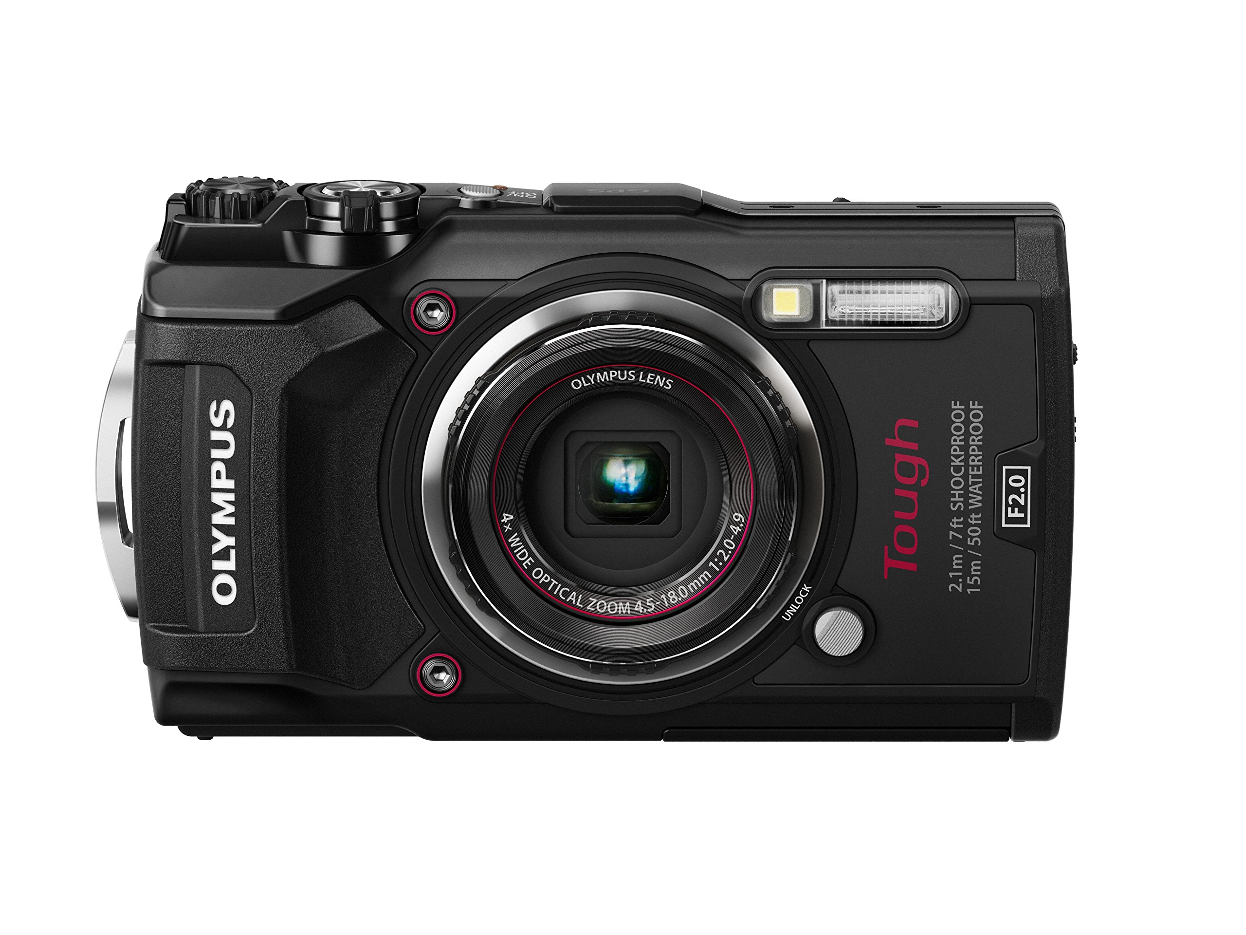 Amazon | 【整備済み品】 OLYMPUS デジタルカメラ Tough TG-5 ブラック