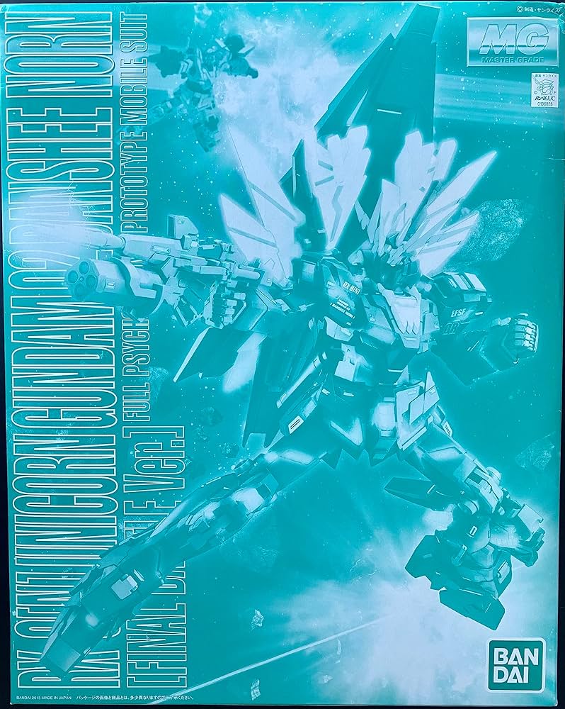 Amazon.com: Bandai MG 1/100 Unicorn Gundam Unit 2 Banshi~i-Norns