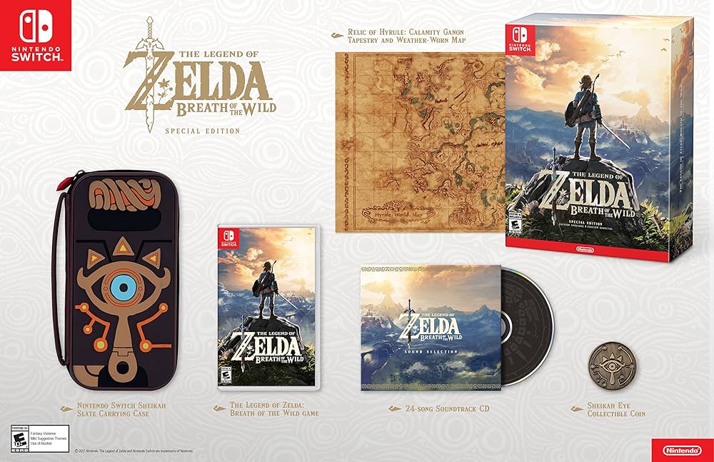 Amazon.com: The Legend of Zelda: Breath of the Wild Special