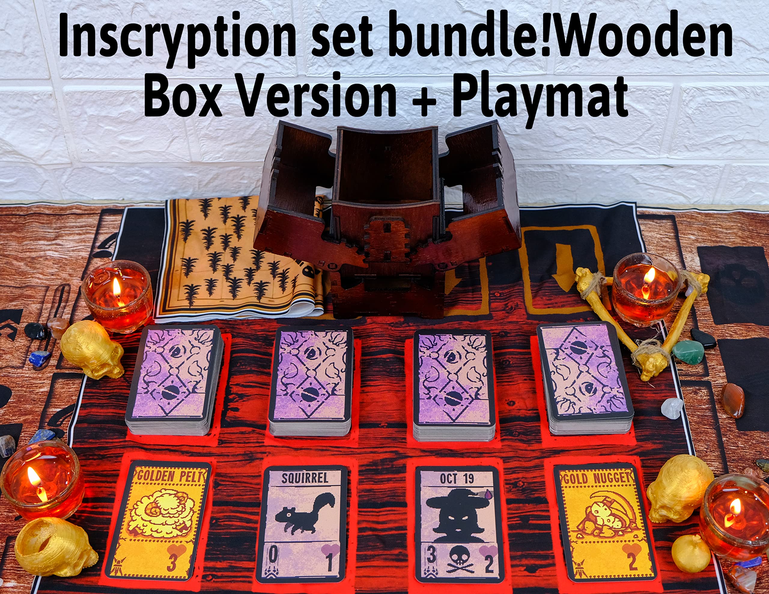 Amazon.com: Inscryption Card Game with 230 Laminated Cards : Toys