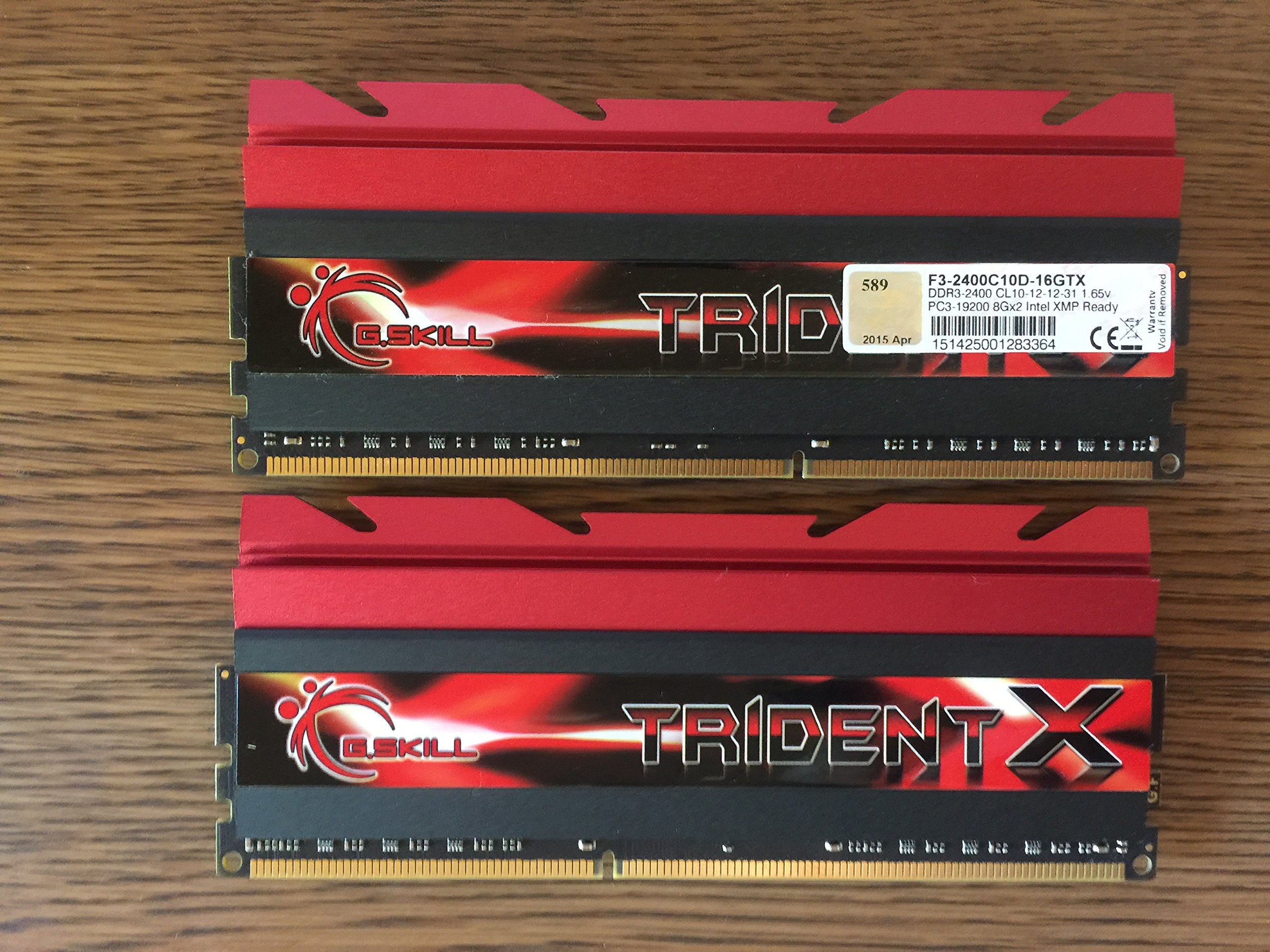 Amazon | F3-2400C10D-16GTX DDR3-2400 16GB(8GBx2) CL10 1.65Volt | G