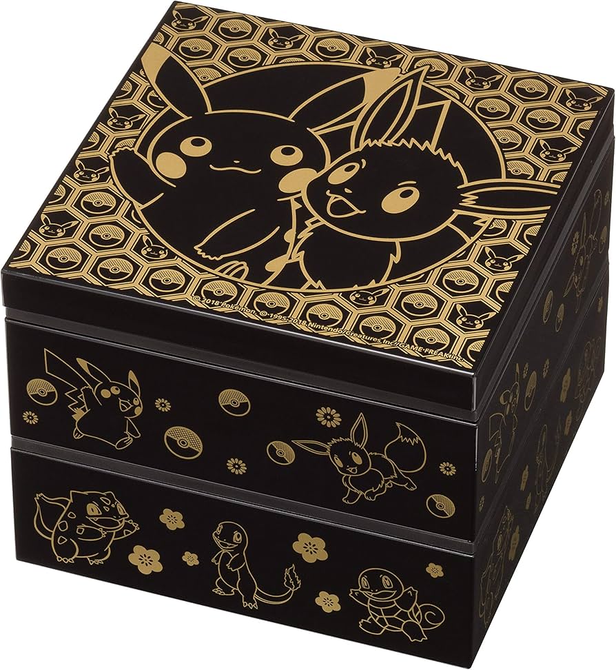 Amazon.co.jp: ポケモンセンターオリジナル 重箱二段 ピカチュウと