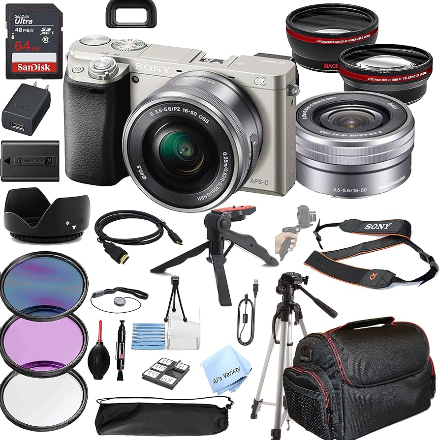 Amazon.com: Sony Alpha a6400 Mirrorless Digital Camera (Silver