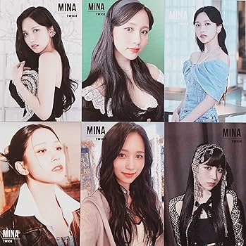 Amazon.co.jp: TWICE トゥワイス MINA ミナ ポストカード セット