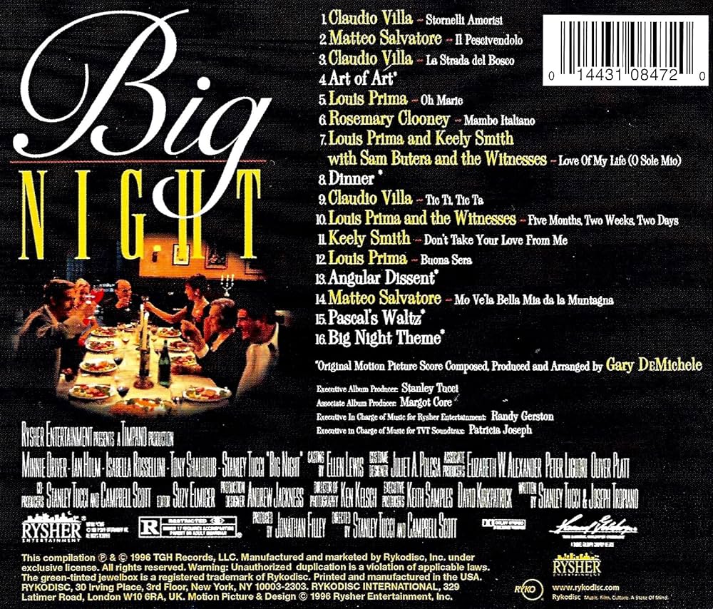 Big Night: Various Artists: Amazon.ca: Music