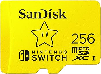 SanDisk 256GB microSDXC Card, Licensed for Nintendo Switch