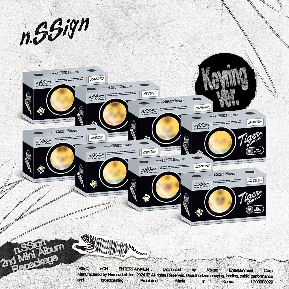 Amazon.co.jp: n.Ssign 2nd Mini Album Repackage 'Tiger' (NFC