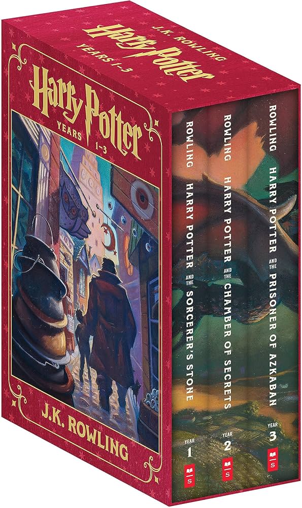Harry Potter Paperback Box Set (Books 1-3): Rowling, J. K.