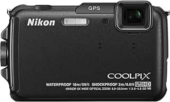 Amazon | Nikon デジタルカメラ COOLPIX AW110 防水18m 耐衝撃2m