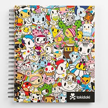 Amazon.com: tokidoki Sketchbook with Spiral Hardcover Blank Sketch