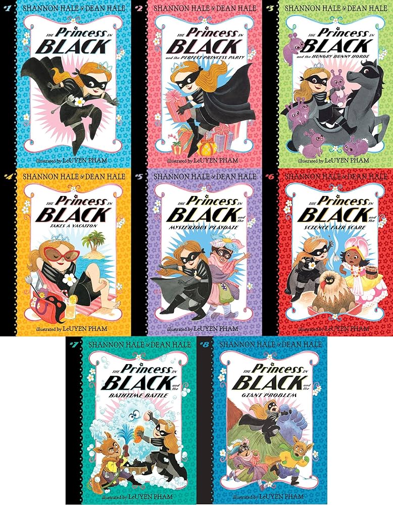 The Princess in Black Series 7 Books Set: Shannon Hale, Dean Hale