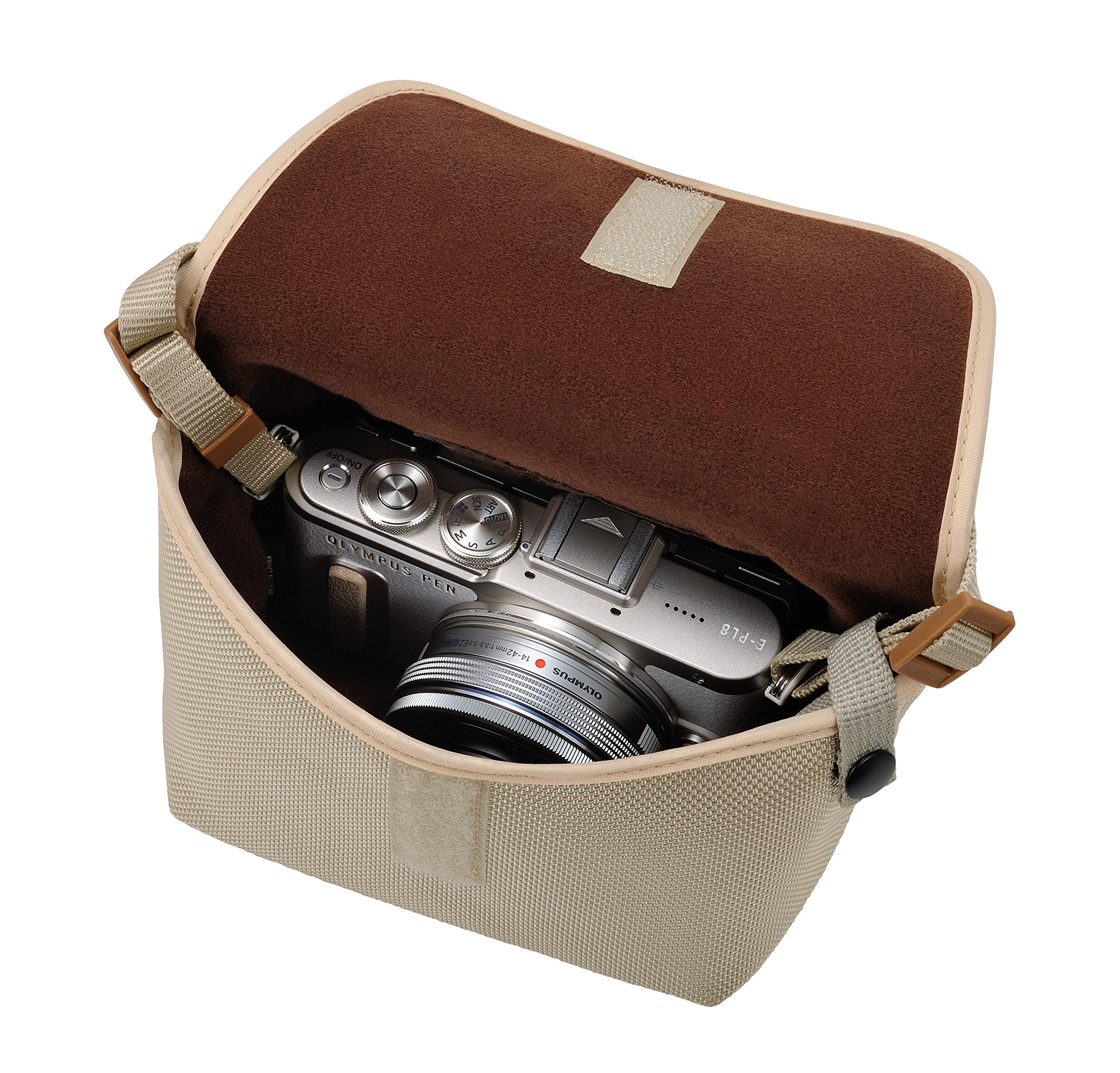 tsuki ミラーレス一眼 レンズ2本 レンズ保護2つ 茶色ケース tsuki