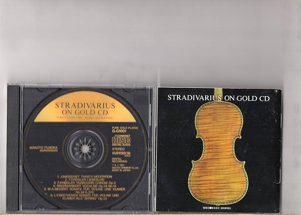 Amazon.co.jp: ストラディヴァリウス・オン・純金CD STRADIVARIUS ON