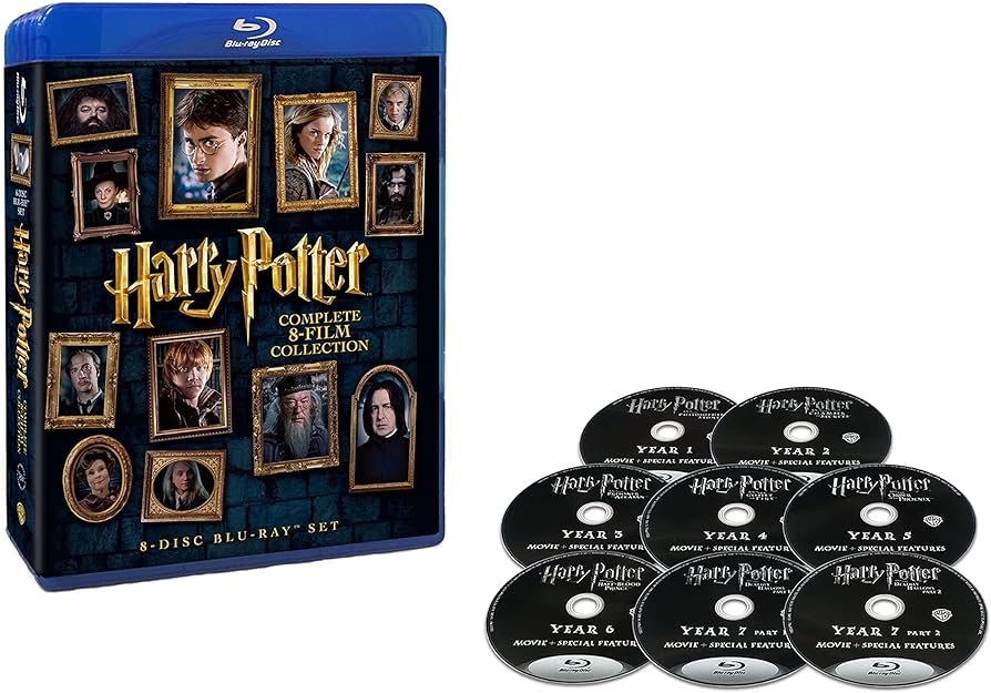 Amazon.co.jp: ハリー・ポッター 8-Film ブルーレイセット (8枚組