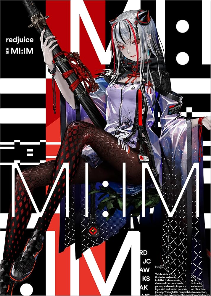 Amazon.co.jp: redjuice画集 MI:IM : redjuice: 本