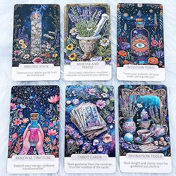 Amazon.co.jp: 魔女ツールマジックオラクルカード:初心者のための