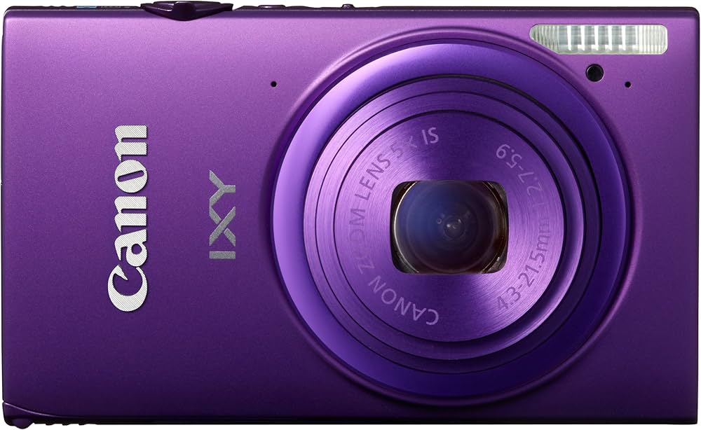 Amazon | Canon デジタルカメラ IXY 430F パープル 1600万画素 光学5倍