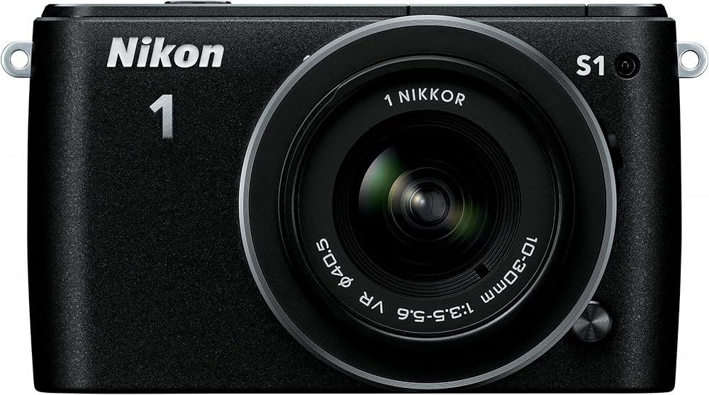 Amazon | Nikon ミラーレス一眼 Nikon 1 S1 ボディー ブラック N1S1BK