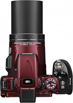 Amazon | Nikon デジタルカメラ P600 光学60倍 1600万画素 レッド