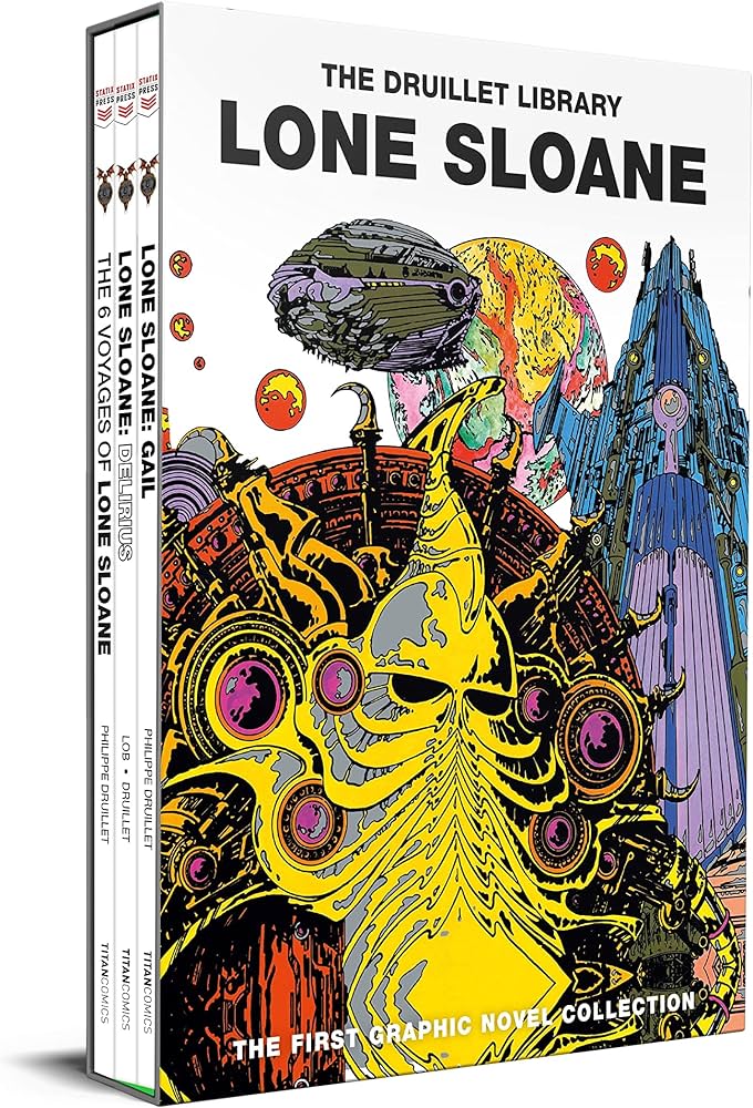 Lone Sloane Slipcase Set (Graphic Novel): Druillet, Philippe