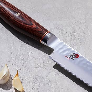 Amazon.com: Miyabi Bread Knife, Stainless Steel, 9-inch: Home