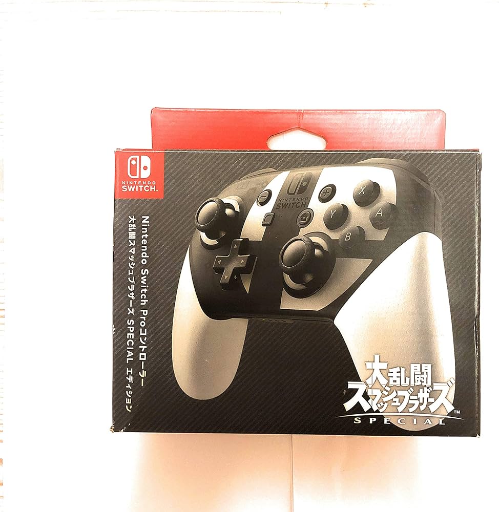 proコンSDカード付 スイッチ グレー/ブラック スマブラ エディション